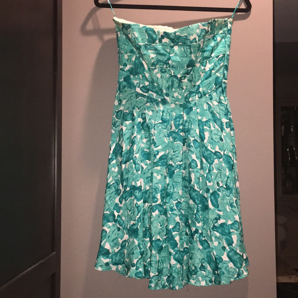 super cute blue and green dress